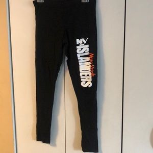 New York Islanders Black & White leggings